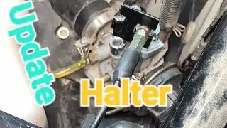 3 Teil / Explorer Spin GE50. Vergaserdeckel Update. Wir bauen ein Halter für die Bowdenzug.
