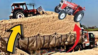 Sugarcane Bagasse Loading in Amazing Process |mechanical engine zone |  #mechanicalenginezone