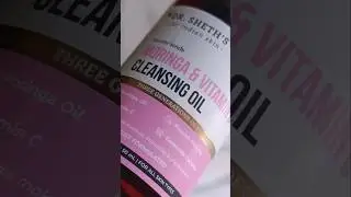 Moringa & Vitamin C Cleansing Oil