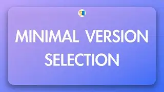 Minimal Version Selection (MVS) Algorithm