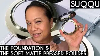 Suqqu Pressed Powder & The Foundation 035 - PR and Gifted - Try on and review