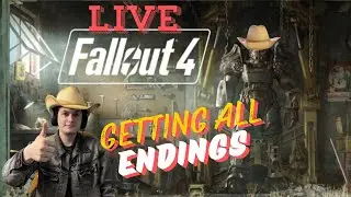Fallout 4 getting all the endings for the first time come say hi