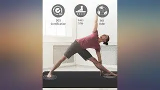 CAMBIVO Extra Wide Yoga Mat for Women and Men (72