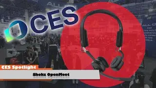 CES 2025 - We Check Out The Shokz OpenMeet Headset!