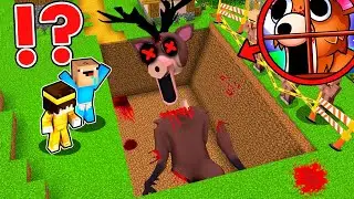 ¿Quién le HIZO ESTO al MONSTRUO de 99 NOCHES en el BOSQUE? 😰 | Enterraron a EL CIERVO en Minecraft