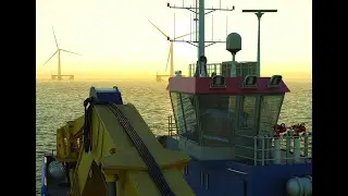 Forssea Robotics Offshore Animation | Introducing V-LOC System (Visual Localisation) for DP Vessels