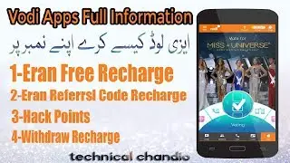 Vodi App Full Information Hindi/Urdu 2018