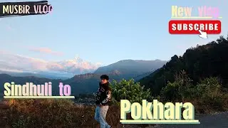 Sindhuli to pokhara🤩#trending #love #vlog #paisayenyasathiupay #automobile 