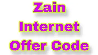 Zain Kuwait Internet Offer || Zain Internet offer Check Code 