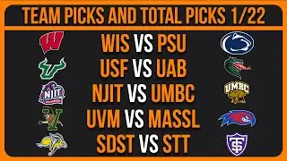 College Basketball Picks & Predictions Today 1/22/26 | NCAAB Picks Today