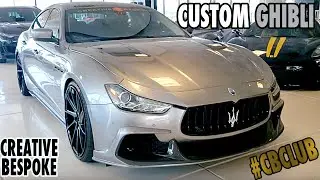 Custom 2015 Maserati Ghibli 4dr Sdn S Q4 ASPEC edition by Creative Bespoke #CBCLUB