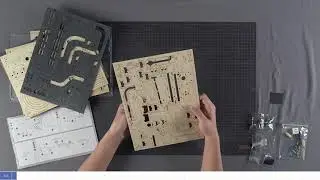 ROBOTIME ROKR Marble Night City LGA01 Assembly Video
