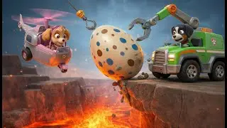 The Runaway Pterodactyl Egg 🥚🌋 | PAW Patrol Safety Series for Kids