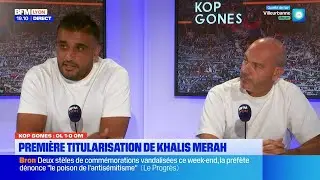 Kop Gones : premi&egrave;re titularisation de Khalis Merah, 