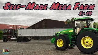 New Wilson and used 8R 280 JD | Self-made Mega Farm Ep19 | FS25