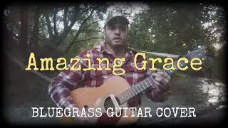 Amazing Grace | A Spacegrass Gospel by the Creek | Bluegrass guitar cover