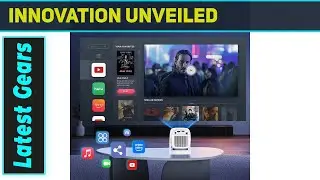 `Mini 4K Projector Best WiFi 6 & Auto Focus Smart Home Cinema