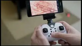 Квадрокоптер/дрон/складной дрон Smart Drone Z10 с HD камерой (красный)