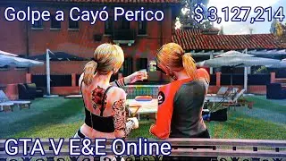 GTA V Online - Golpe a Cayó Perico $ 3,127,214 (Estatua De Pantera) 