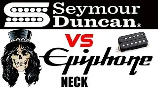 Seymour Duncan - Alnico II Pro SLASH vs Epiphone | NECK | Clean Tone