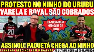 NETO CHAMA PAQUETÁ DE JOGADORZINHO DE TIKTOK • PROTESTO NO NINHO • FLAMENGO RESCINDE COM MEDALHÃO E+