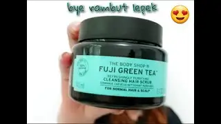 THE BODY SHOP FUJI GREEN TEA CLEANSING HAIR SCRUB