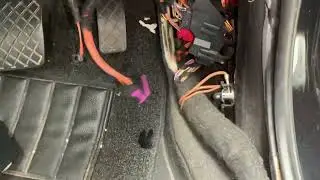 Audi A4 2008 hood release lever removal