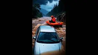 &ldquo;Dog stranded on car roof in flood&hellip; you won&rsquo;t believe what happens next.&rdquo;