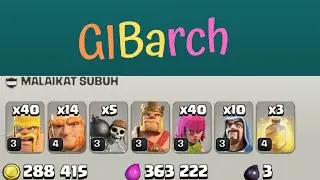 Completing GiBarch Event With This Army (COC journey TH7 to TH13 Day 9)