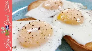 Sheet Pan Baked Eggs | BETTER & HEALTHIER Than Fried | Ken Panagopoulos