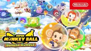 Super Monkey Ball Banana Rumble &ndash; The Big Roll Out Trailer (Nintendo Switch)