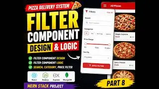 React Project Tutorial | Dynamic Pizza Filter Component Explained