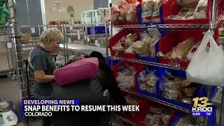 Full SNAP benefits to return for thousands of Coloradoans as federal government reopens