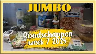 Jumbo boodschappenshoplog week 7 2025