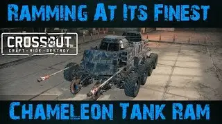 Crossout Part 21: Closest Game Ever! | Ramming At It's Finest | Chameleon Tank Rammer