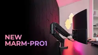 MARM-PRO1 Monitor Arm: Gas Spring and 360&deg; Adjustment | Mars Gaming