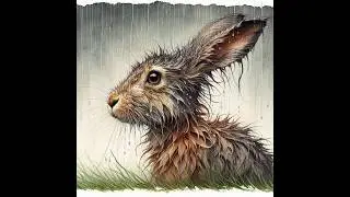 Ai Art: Wet Hares no. 2