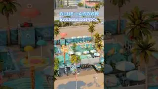 I built a community swimming pool in The Sims 4 #showusyourbuilds #simsbuilder #nocc #thesims4