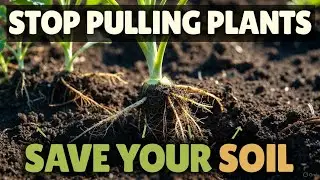 Stop Pulling Plants! This One Change Builds Healthier Soil FAST (Garden Soil Secrets)