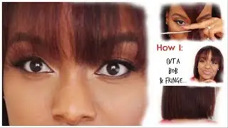 DIY Red Bob & Bangs | Olaplex in Hair Colour