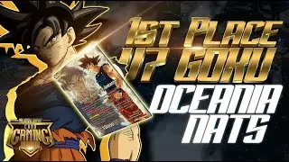 DBS Card Game - OCE Nats 2023 - John’s 1st Place U7 Goku Deck Profile!