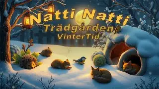Godnattsaga f&ouml;r barn &ndash; Natti Natti Tr&auml;dg&aring;rden - Vinterbes&ouml;ket  | Sovdagsvideo med djur