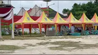 Setting Panggung, Videotron dan Sound system kegiatan EXPO UMKM dan FESTIVAL BAKAR IKAN Kec Jenu