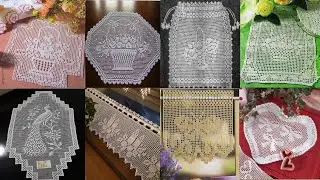 Crochet Lace projects #crochet #crochetdesigns#handmade  #crochetlace 