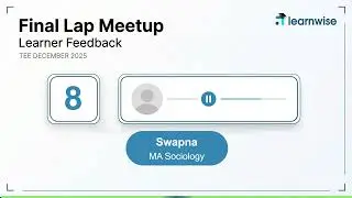Swapna | MSO | Learner Feedback | Final Lap Meetup | Kerala's No.1 IGNOU Coaching Platform #ignou