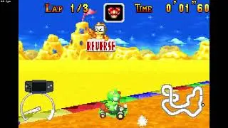 [MKSC TAS] Cheese Land SC 3lap (2 Mice) in 6