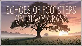 Relaxing & Sleep Inducing Sleep Story: Echoes of Footsteps on Dewy Grass