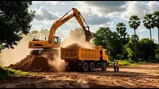 Earthmoving truck