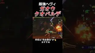 【＃MHXX】君ははガオウ・クオバルデを知っているか？#mhxxhd #ゆっくり解説 #mhダブルクロス