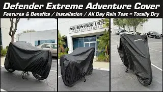 Defender Extreme Adventure Cover Demo | 100% Dry After 5 Hours of Rain @Nelsonriggusa